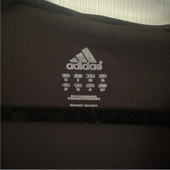 Size S Adidas Dark Grey Wrap Top with Hood - Picture 5 of 5